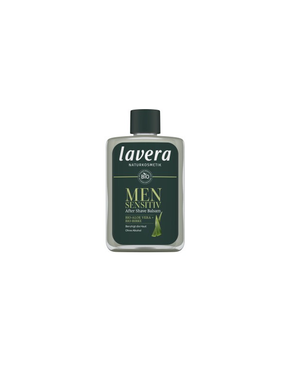 Baume après rasage apaisant Men Sensitiv Aloe Bambou 50 ml Lavera Naturkosmetik anti rougeurs Herboristerie de paris