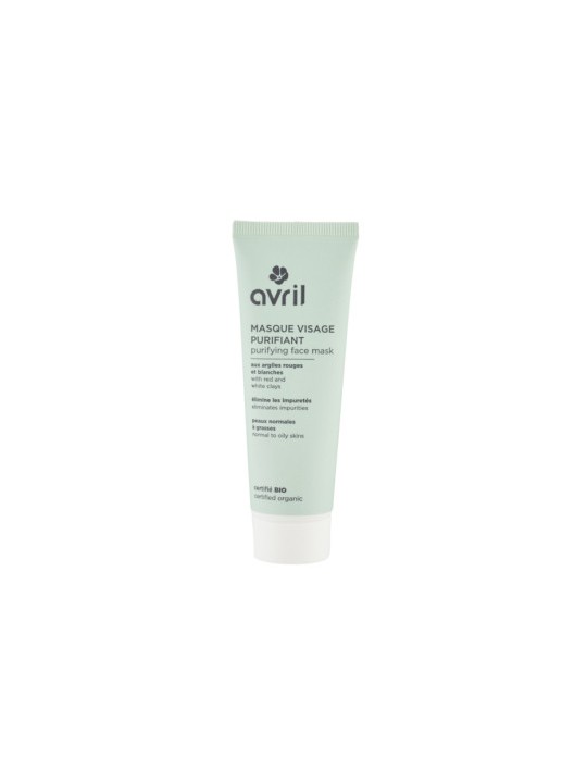 Masque visage purifiant peaux normales à grasses 50ml Avril