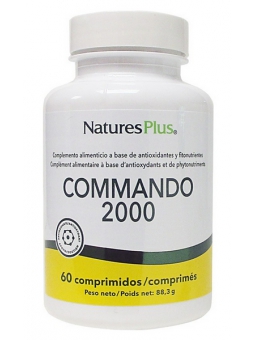 Commando 3000 - 60 comprimés Nature's Plus - complément alimentaire Herboristerie de Paris