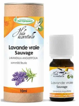 Huile essentielle de Lavande vraie sauvage 10ml Phytofrance relaxation et sommeil
