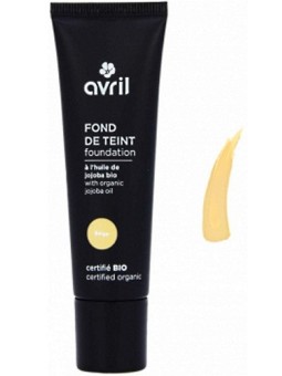 Fond de teint Beige 30ml Avril Herboristerie de Paris couvrance légère à moyenne