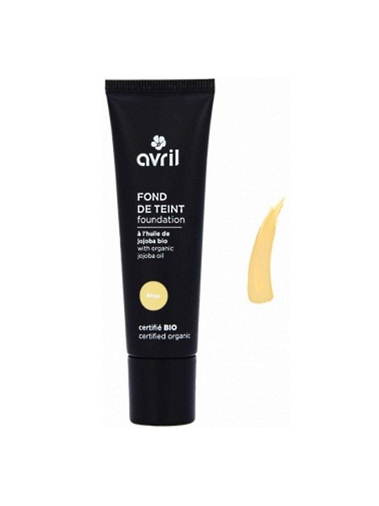 Fond de teint Beige 30ml Avril Herboristerie de Paris couvrance légère à moyenne