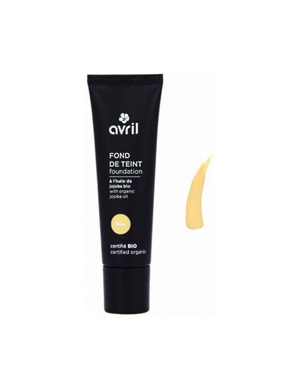 Fond de teint Beige 30ml Avril Herboristerie de Paris couvrance légère à moyenne