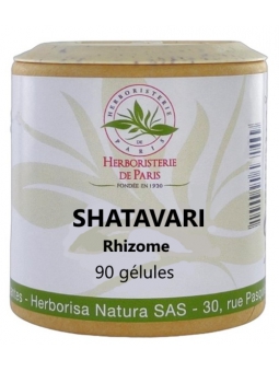 Shatavari 315mg 90 gélules Herboristerie de Paris équilibre féminin cycle prémenstruel ménopause sexualité