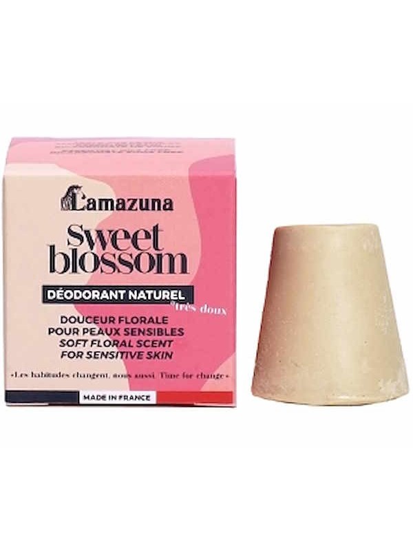 Déodorant solide Peau sensible Douceur florale 30ml lamazuna Herboristerie de paris