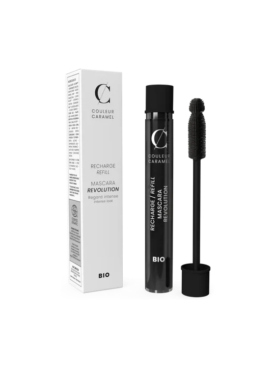 Recharge Mascara Révolution n°91 Extra noir Couleur Caramel Herboristerie de Paris