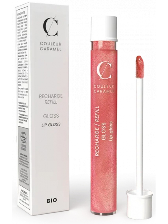 Recharge Gloss n°808 Corail nacré 6ml Couleur Caramel