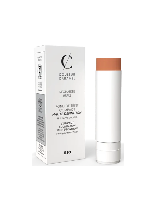 Recharge Fond de teint Compact Haute Définition No 13 -  Beige orangé 9 g Couleur Caramel Herboristerie de Paris