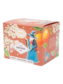 Tisane des Druides 20 sachets Recharge carton Provence D Antan infusion celtique fleur de souci Herboristerie de paris