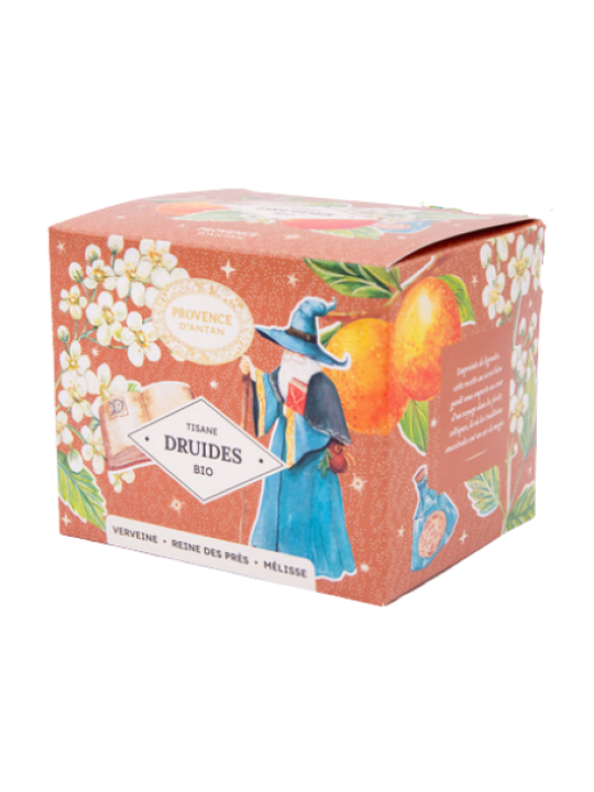 Tisane des Druides 20 sachets Recharge carton Provence D Antan infusion celtique fleur de souci Herboristerie de paris
