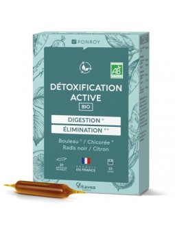 Détoxification active Radis noir Bouleau et Citron 20 ampoules de 10ml Bio Conseils