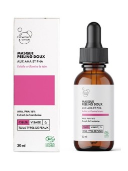 Masque peeling doux 30ml Clemence et Vivien Herboristerie de Paris