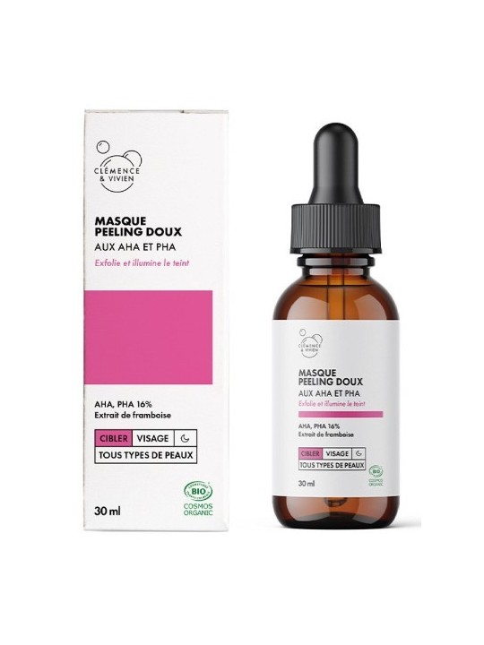 Masque peeling doux 30ml Clemence et Vivien Herboristerie de Paris