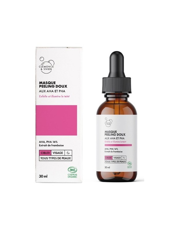 Masque peeling doux 30ml Clemence et Vivien Herboristerie de Paris