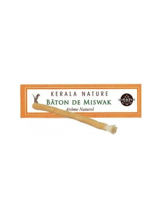 Bâton Miswak 15 cm Kerala