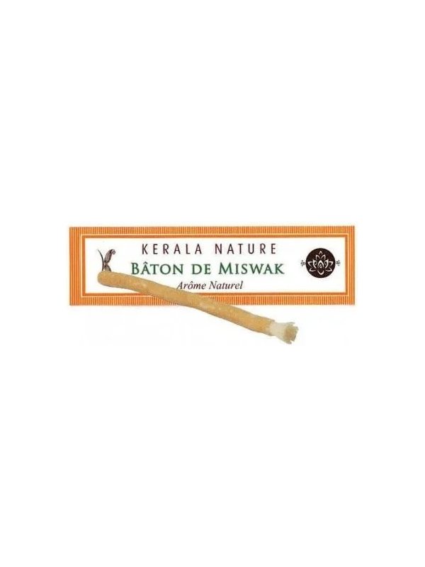 Bâton Miswak 15 cm Kerala