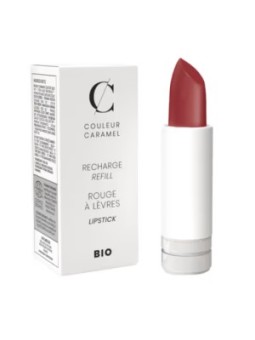 Recharge Rouge à lèvres satiné No 223 -  Vrai rouge 3,5 g Couleur Caramel Herboristerie de Paris