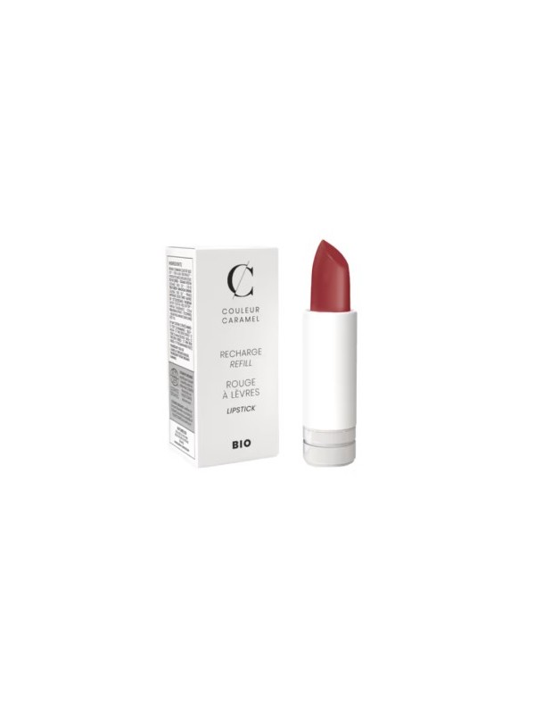 Recharge Rouge à lèvres satiné No 223 -  Vrai rouge 3,5 g Couleur Caramel Herboristerie de Paris