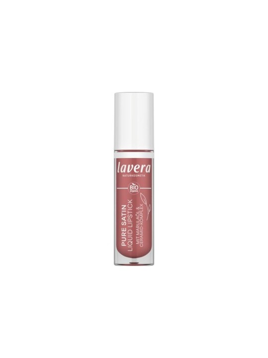 Rouge à lèvres crème éclat 02 Nude petal Lavera Herboristerie de Paris