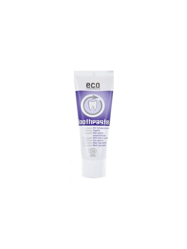 Dentifrice fraîcheur et soin à la Nigelle 75ml Eco Cosmetics échinacée Herboristerie de paris