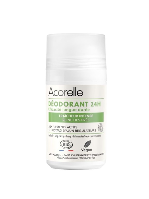 Déodorant soin efficacité longue durée Cristaux d'Alun 50ml Acorelle