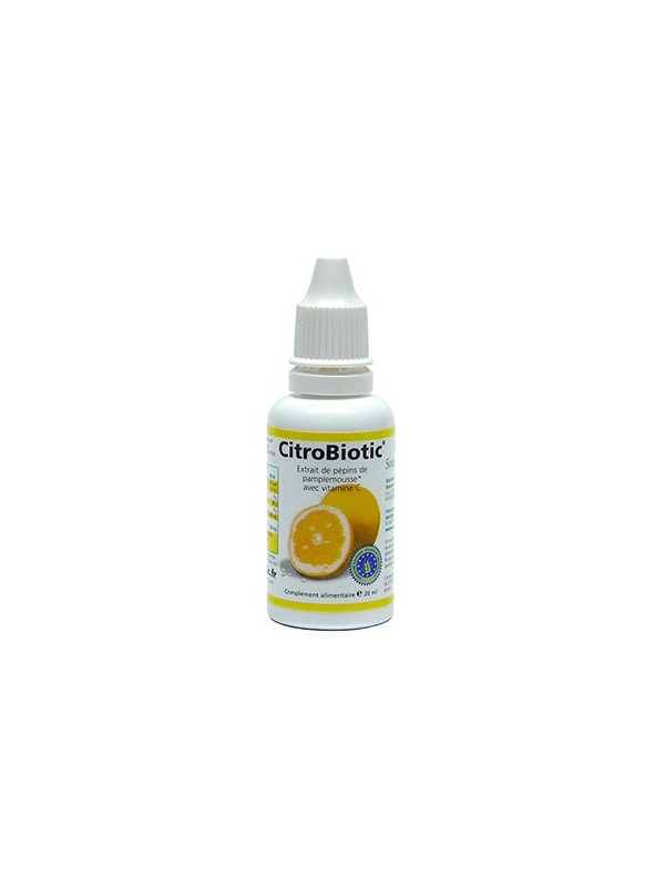 Extrait de pépins de Pamplemousse 20ml Citrobiotic