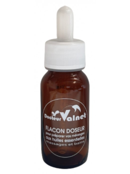 Flacon doseur avec bouchon 60ml Dr Valnet