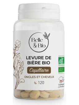 Levure de bière 120 comprimés Belle et Bio saccharomyces cerevisiae Herboristerie de Paris