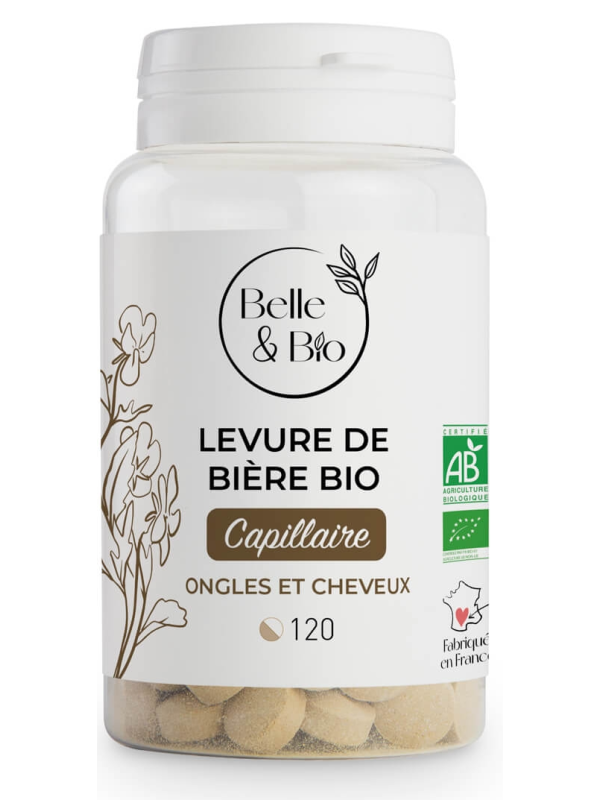 Levure de bière 120 comprimés Belle et Bio saccharomyces cerevisiae Herboristerie de Paris