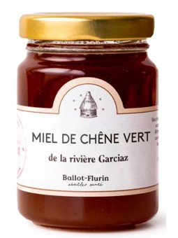 Miel de Chêne Vert BIO 125g Ballot Flurin miel de caractère Herboristerie de paris