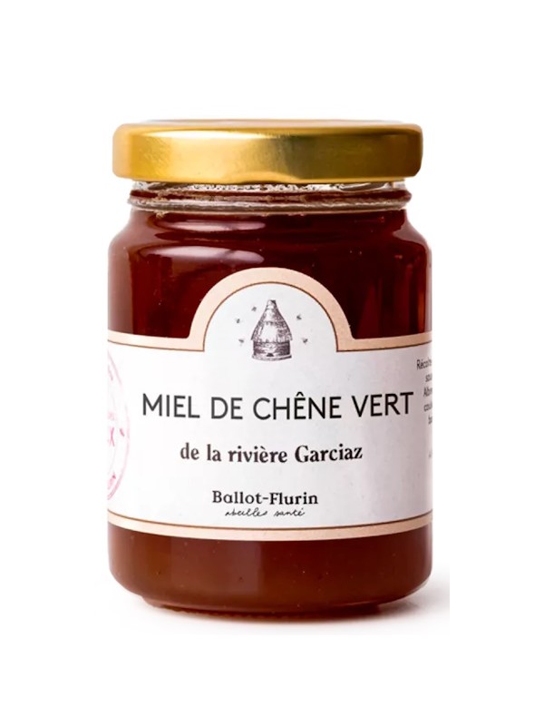 Miel de Chêne Vert BIO 125g Ballot Flurin miel de caractère Herboristerie de paris