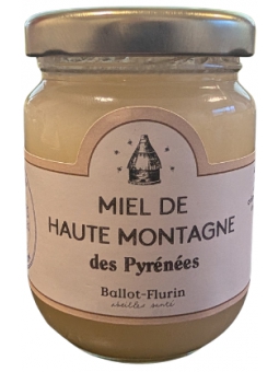 Miel de Montagne bio 125g Ballot Flurin saveur corsée et parfumée Herboristerie de paris