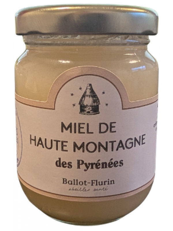 Miel de Montagne bio 125g Ballot Flurin saveur corsée et parfumée Herboristerie de paris
