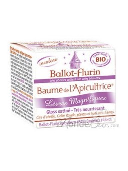 Baume de l'Apicultrice Lèvres Magnifiques 15ml Ballot Flurin baume à lèvres Herboristerie de paris