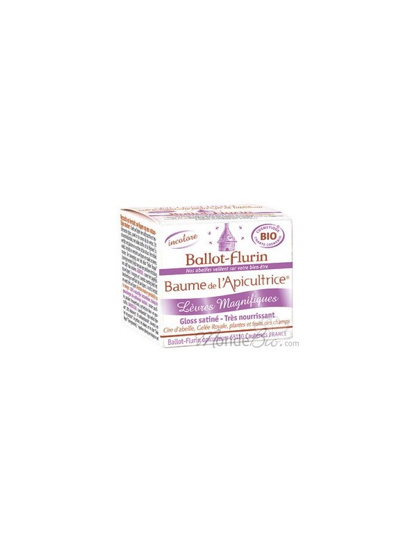 Baume de l'Apicultrice Lèvres Magnifiques 15ml Ballot Flurin baume à lèvres Herboristerie de paris