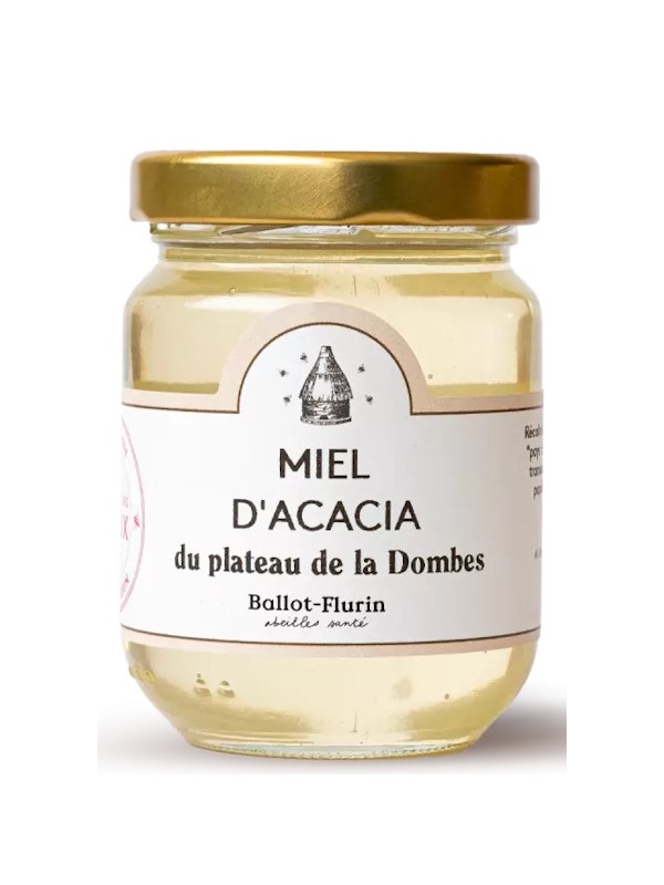 Miel d'Acacia des Hautes Pyrénées bio 125g Ballot Flurin Herboristerie de paris