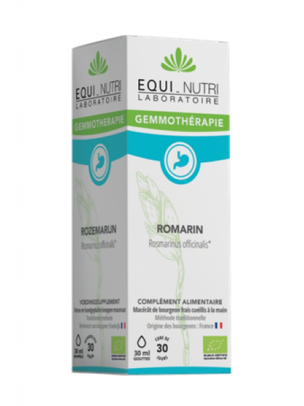 Romarin bio Flacon compte gouttes 30ml Equi - Nutri