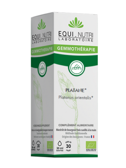 Platane bio Flacon compte gouttes 30ml Equi - Nutri