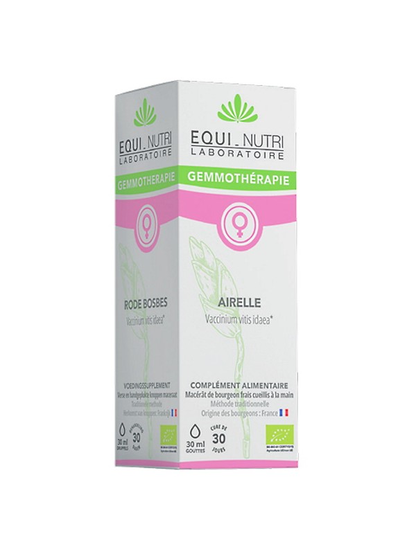 Airelle bio Flacon compte gouttes 30ml Equi - Nutri herboristerie de paris