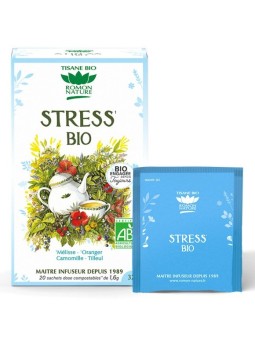 Tisane Stress 20 sachets 32g Romon Nature