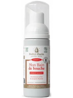 Bain de bouche Aux microbulles de Propolis blanche locale sans alcool 50ml