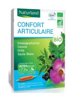 Harpagophytum Cassis Ortie Saule blanc Bio ampoules 20x10ml