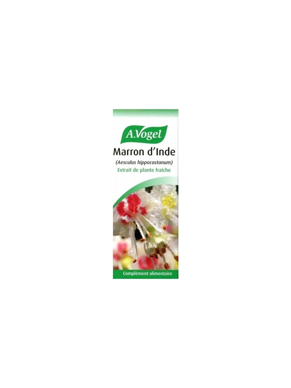 Marron d'Inde Extrait liquide Flacon compte gouttes 50ml A. Vogel Herboristerie de paris
