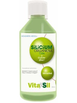 Silicium Organique 500 ml vitasil Herboristerie de paris nouvelle formule ortie cuivre zinc