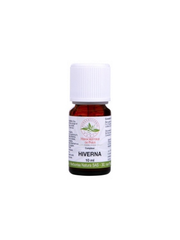 Complexe d'huiles essentielles Hiverna 10ml Herboristerie de Paris défenses santé respiratoire