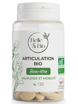 Articulation bio 120 comprimés Belle et Bio confort articulaire Herboristerie de paris curcuma gingembre harpagophytum