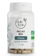 Complexe Relax bio 120 gélules Belle et Bio aide au maintien du sommeil valériane Herboristerie de paris