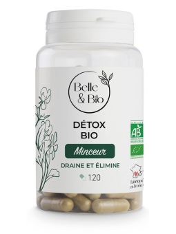 Detox bio 120 gélules Belle et Bio thé vert artichaut chlorella Herboristerie de paris