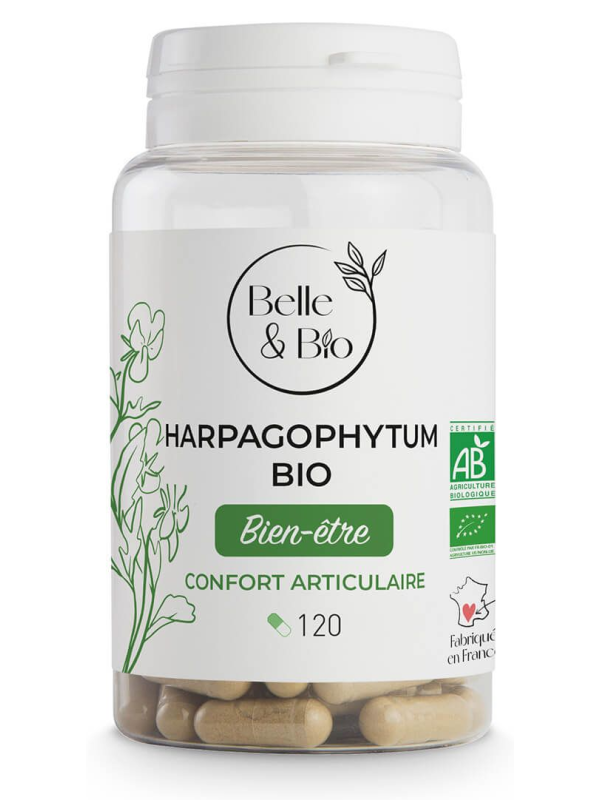 Harpagophytum Bio 120 gélules Belle et Bio articulations Herboristerie de paris