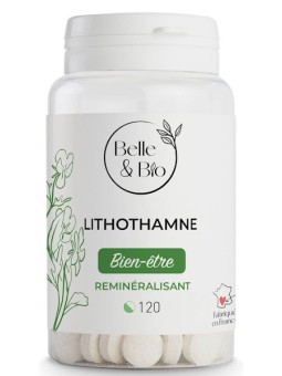 Lithothamne 120 comprimés Belle et Bio calcium marin vitamine D3 Herboristerie de paris